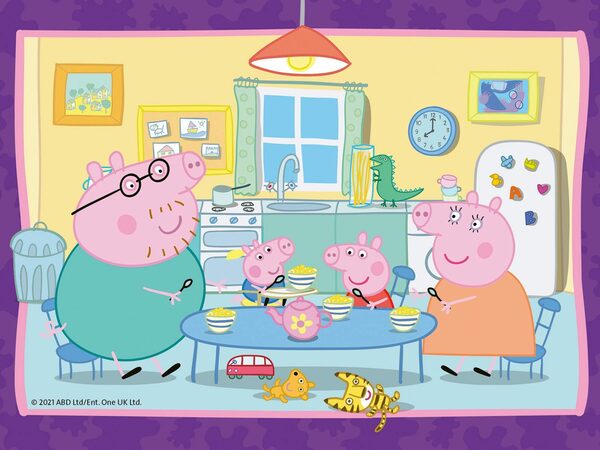 Bild 3 von Ravensburger Würfelpuzzle Spaß mit Peppa, 12 Puzzleteile, Made in Germany, FSC® - schützt Wald - weltweit