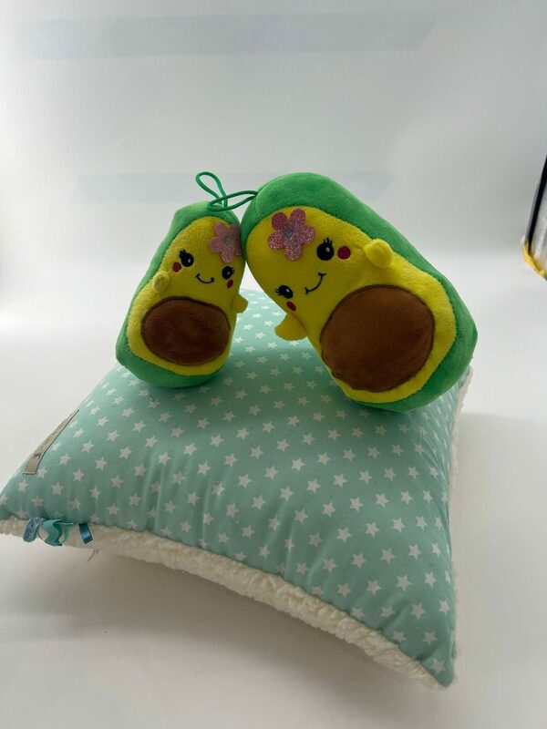 Bild 3 von soma Kuscheltier süße Avocado 20 cm Lebensmittel Früchte grün Gesicht, Super weicher Plüsch Stofftier Kuscheltier für Kinder zum spielen