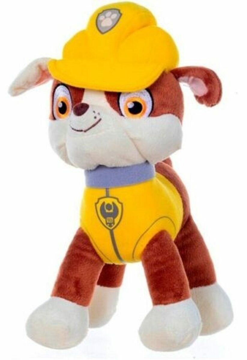 Bild 1 von Play by Play Kuscheltier Paw Patrol Kuscheltier Paw Patrol Plüschtier 20 cm Rubble gelb, Paw Patrol Figuren Paw Patrol Kuscheltier Paw Patrol Spielzeug