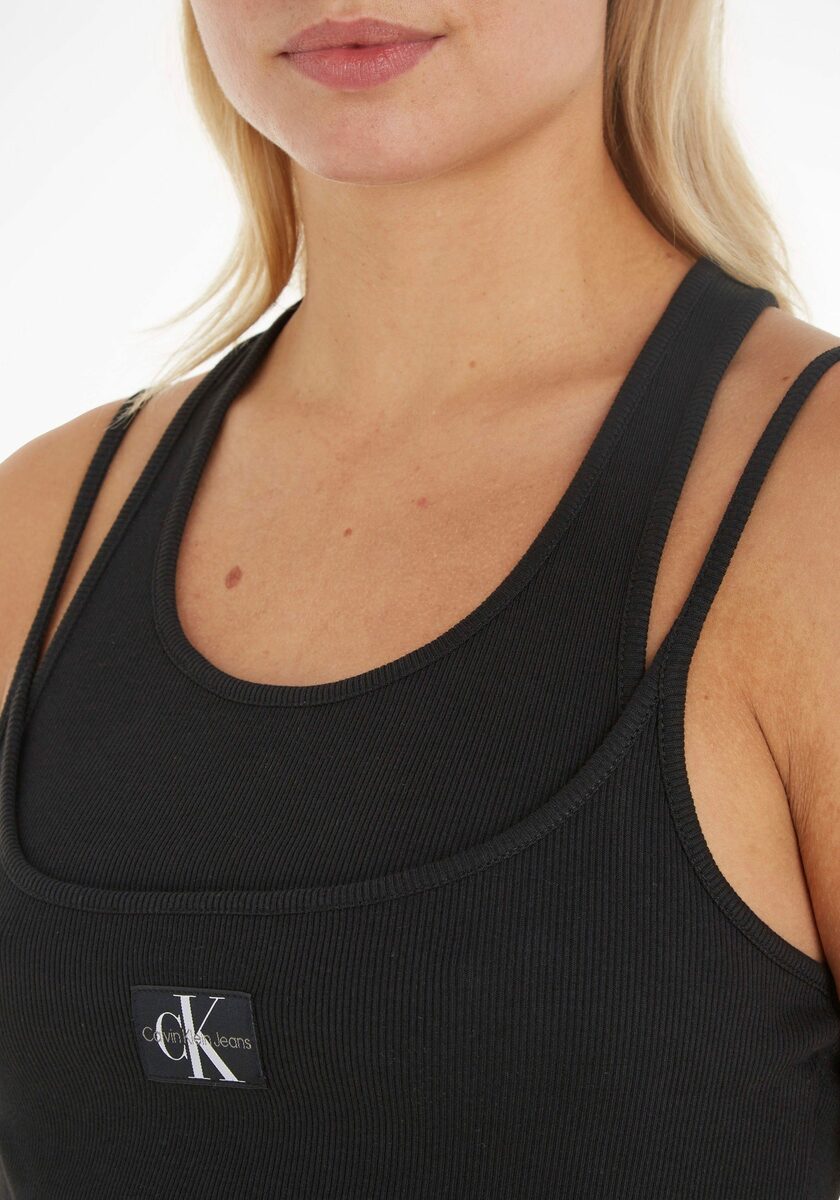 Bild 2 von Calvin Klein Jeans Tanktop BADGE RIB DOUBLE LAYER TANK TOP