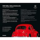 Bild 2 von Franzis Adventskalender VW Käfer, Rot, Modellbausatz, Maßstab 1:43, aus Metall, mit Sound