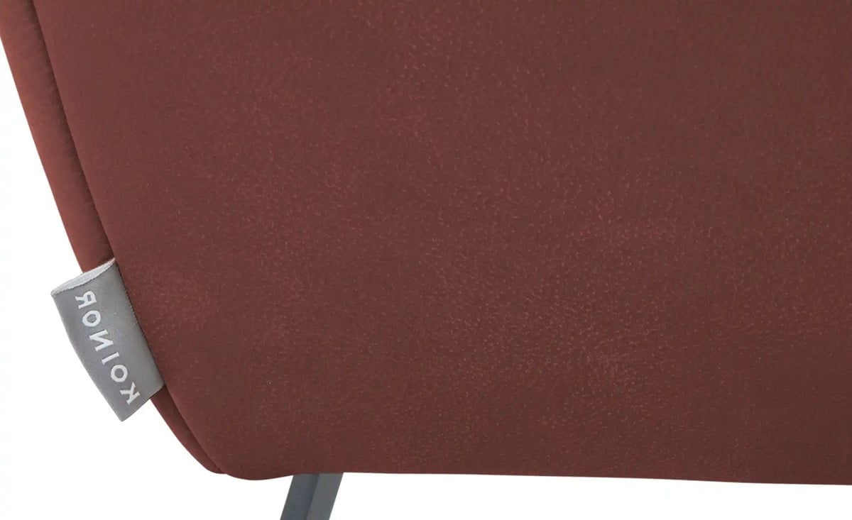 Bild 4 von Eckbank  Leder Alino Rot ca. 243x192 cm