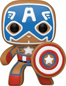 Funko Actionfigur Funko POP! Marvel: Gingerbread Captain America #933