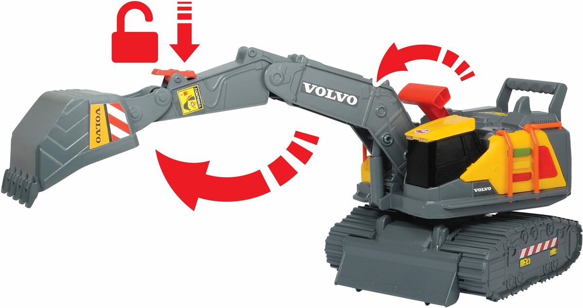 Bild 4 von Dickie Toys Spielzeug-Bagger Volvo Weight Lift Excavator, mit Licht und Sound