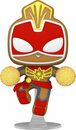 Bild 1 von Funko Actionfigur Funko POP! Marvel: Gingerbread Captain Marvel #936, (Fensterbox)