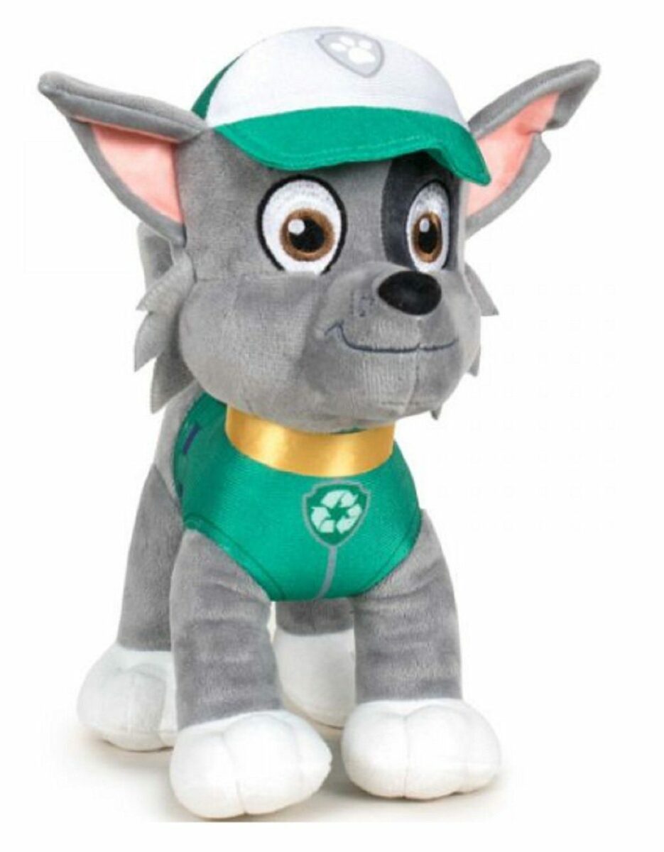 Bild 2 von Play by Play Kuscheltier Paw Patrol Kuscheltier Paw Patrol Plüschtier 20 cm Rocky grün, Paw Patrol Figuren Paw Patrol Kuscheltier Paw Patrol Spielzeug