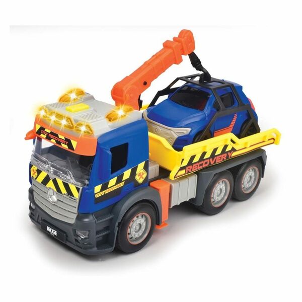 Bild 1 von Dickie Toys Spielzeug-Abschlepper Action Truck Recovery, inkl. Auto, beweglicher Kran, Sound, Warnlicht