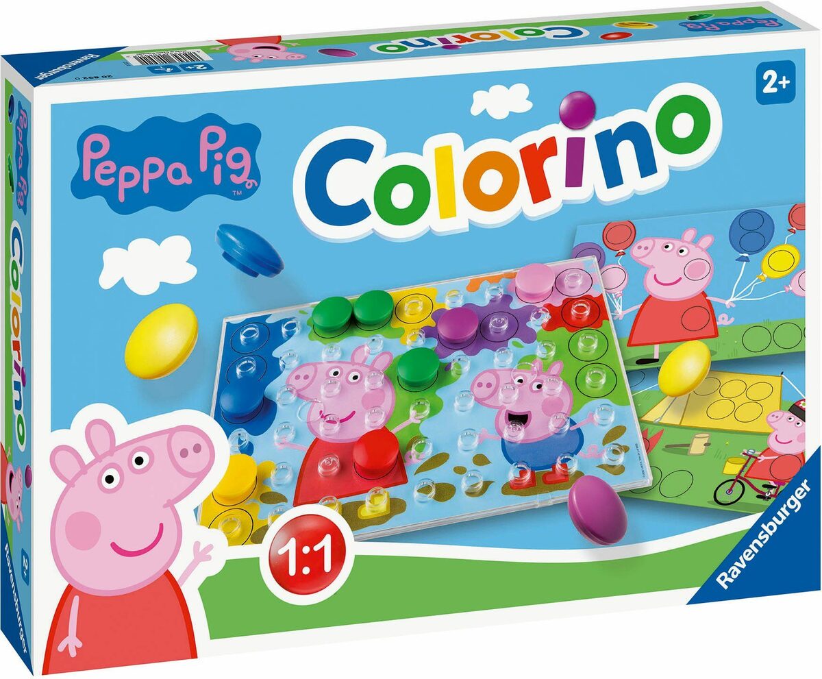 Bild 2 von Ravensburger Spiel, Steckspiel Peppa Pig Colorino, Made in Europe; FSC® - schützt Wald - weltweit