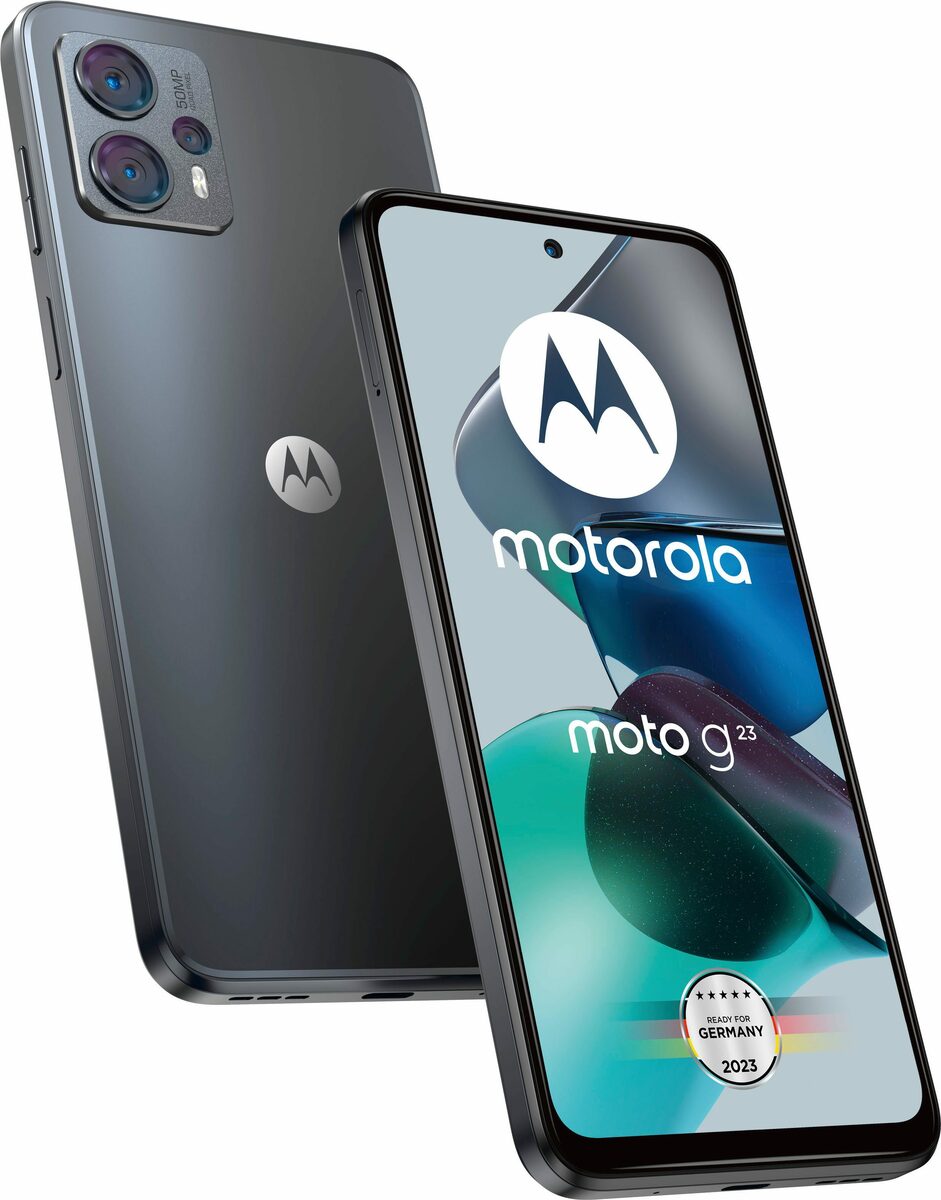 Bild 1 von Motorola moto G23 Smartphone (16,58 cm/6,53 Zoll, 128 GB Speicherplatz, 50 MP Kamera)