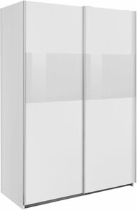 Wimex Schwebetürenschrank Bramfeld mit Glaselementen und zusätzlichen Einlegeböden