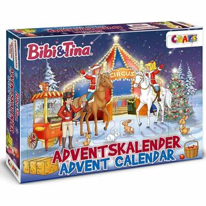 CRAZE Adventskalender Adventskalender Bibi & Tina Weihnachtszirkus