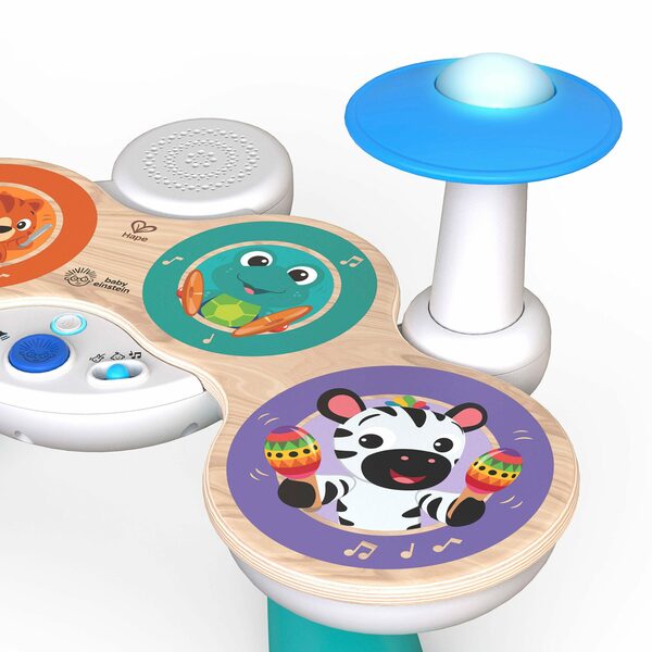 Bild 3 von Hape Spielzeug-Musikinstrument Holzspielzeug, Baby Einstein, Together in Tune Drums™, Connected Magic Touch™; FSC®- schützt Wald - weltweit