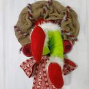 Bild 4 von YIDOMDE Adventskranz Weihnachtsdieb Kranz,Girlanden Wohnaccessoires Deko, 30x40cm