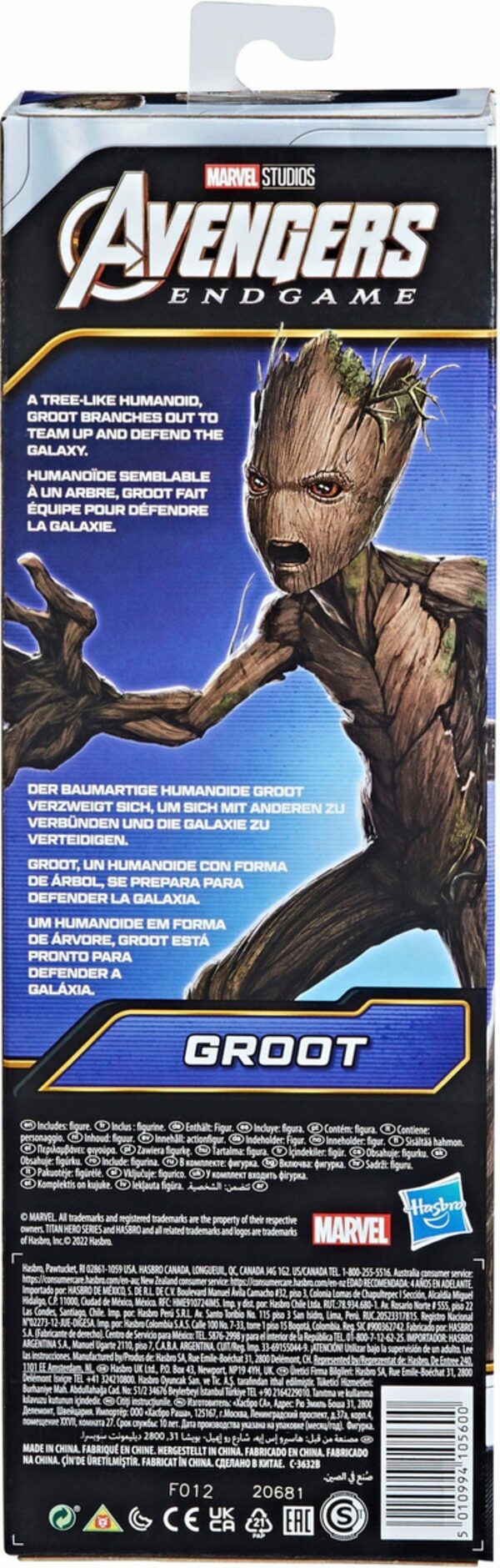 Bild 2 von Hasbro Actionfigur Marvel Avengers Titan Hero Serie Groot