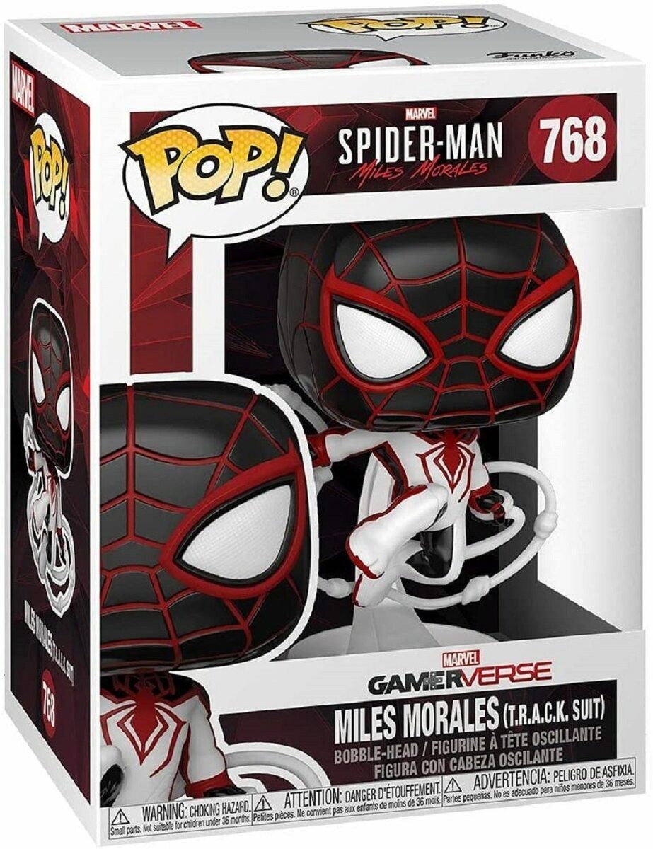Bild 2 von Funko Actionfigur Funko POP! Marvel Gameverse: Spider Man - Miles Morales (T.R.A.C.K. Suit) #768