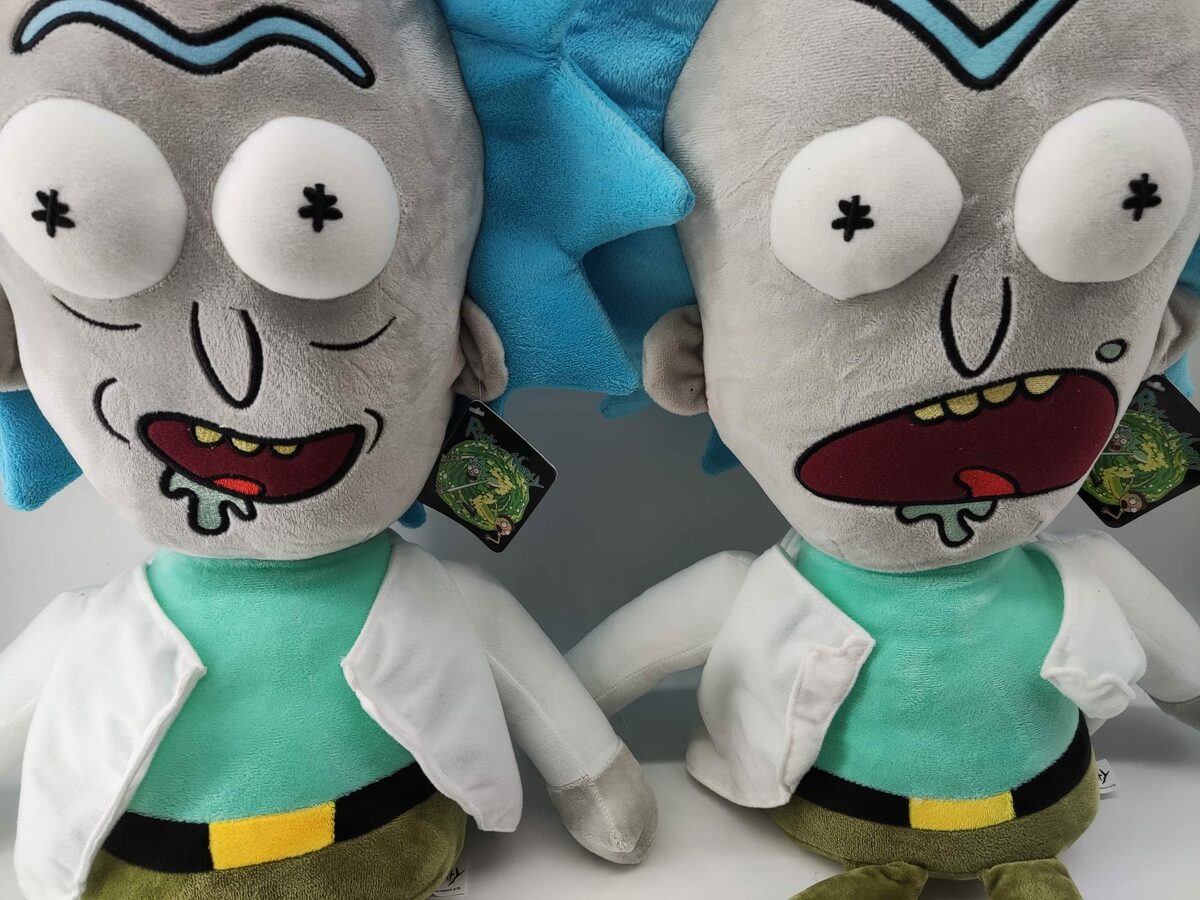 Bild 3 von soma Kuscheltier Rick & Morty Kuscheltier Plüsch Plüschfigur Rick Mund groß XXL 67 cm, Super weicher Plüsch Stofftier Kuscheltier für Kinder zum spielen