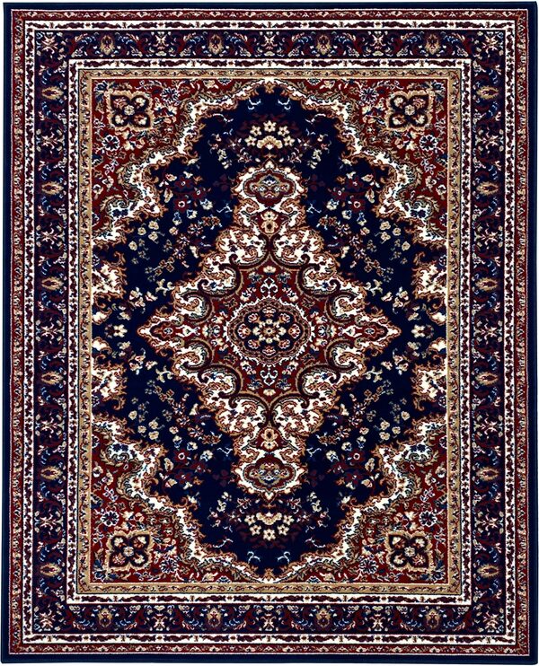 Bild 3 von Teppich Oriental, Home affaire, rechteckig, Höhe: 7 mm, Orient-Optik, mit Bordüre, Teppich, Kurzflor, Weich, Pflegeleicht