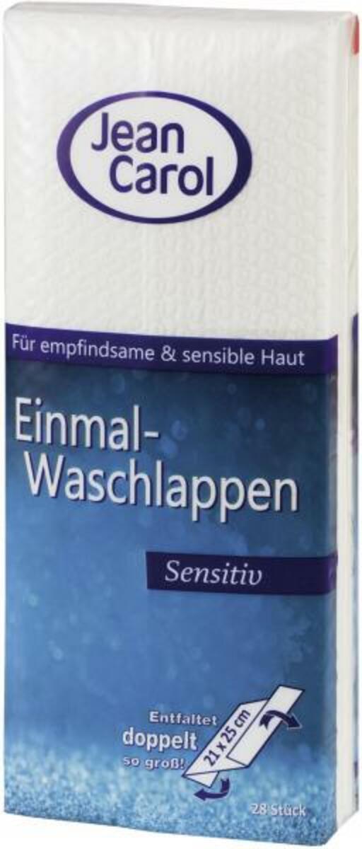 Bild 1 von Jean Carol Einmal-Waschlappen sensitiv