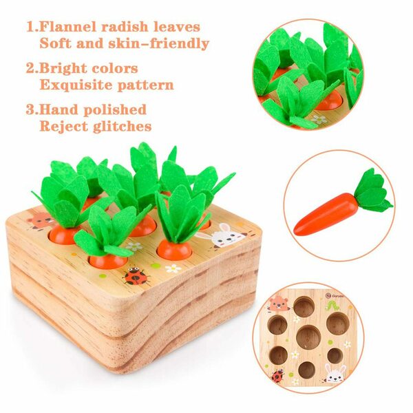 Bild 2 von Haiaveng Spielturm-Spielzeugset Baby Holzspielzeug,Lernspielzeug für Kinder als Geburtstagsgeschenk