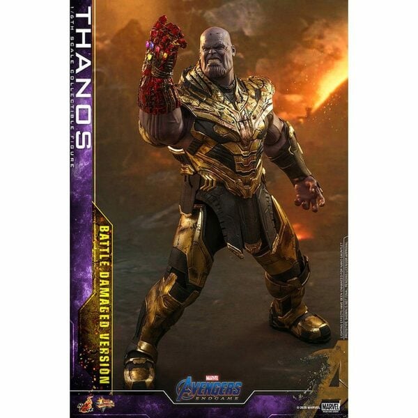 Bild 1 von Hot Toys Actionfigur Battle Damaged Thanos - Marvel Avengers Endgame