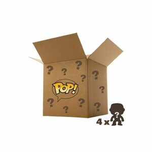 Funko Actionfigur Funko POP! Mystery Box: 4 x zufällig ausgewählte Figuren, (4-tlg)