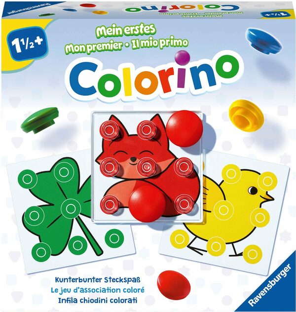 Bild 1 von Ravensburger Spiel, Steckspiel Mein erstes Colorino, Made in Europe; FSC® - schützt Wald - weltweit