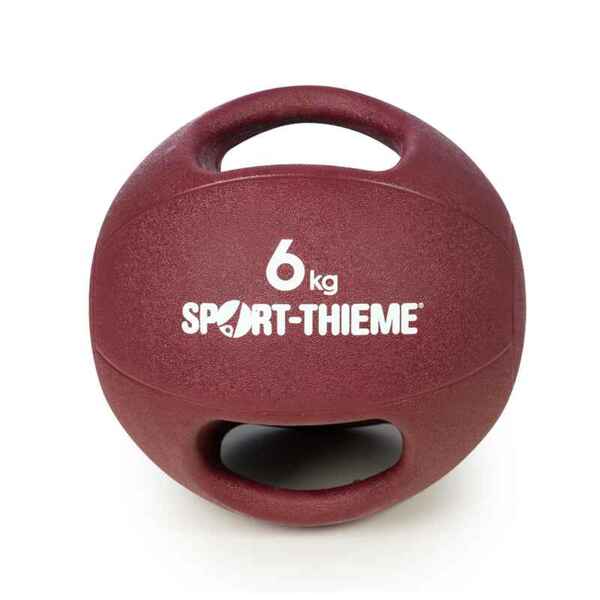 Bild 1 von Sport-Thieme Medizinball Dual Grip, 6 kg, Bordeaux