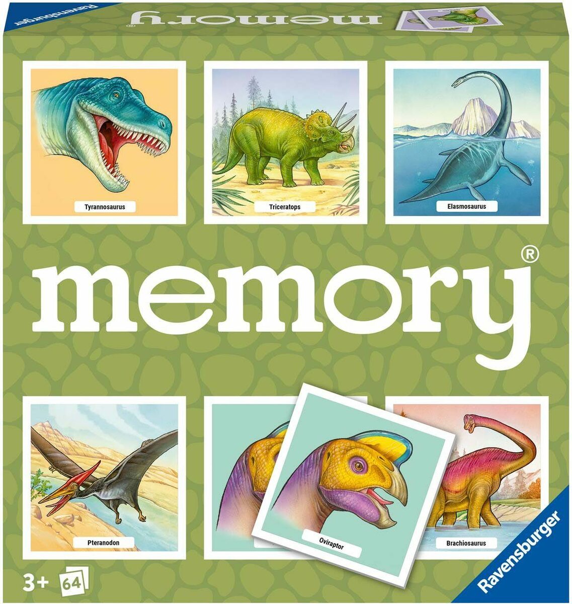 Bild 1 von Ravensburger Spiel, Merkspiel memory® Dinosaurier, Made in Europe, FSC® - schützt Wald - weltweit
