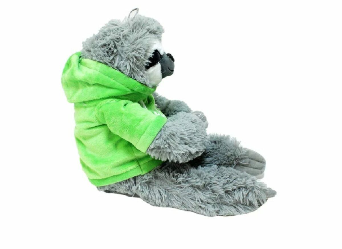 Bild 2 von soma Kuscheltier Faultier Kuscheltier grau XXL 40 cm Faultier Plüschtier Relax grün (1-St), Super weicher Plüsch Stofftier Kuscheltier für Kinder zum spielen