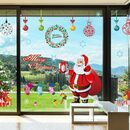 Bild 2 von Fenstersticker Fensterbilder von Weihnachtsmann für Weihnachten Vitrine Dekoration, QttvbTna