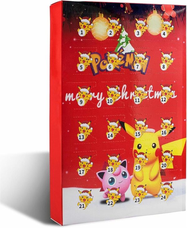 Bild 1 von Inshow Adventskalender Adventskalender Weihnachts-Adventskalender,2023 New 24 PCS Pokemon Set