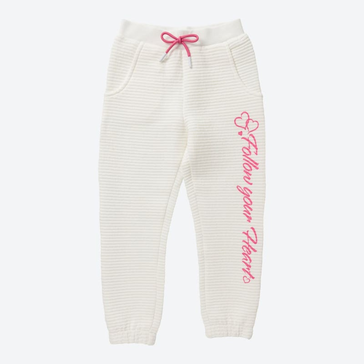 Bild 1 von Mädchen-Sweat-Hose mit Streifen-Struktur