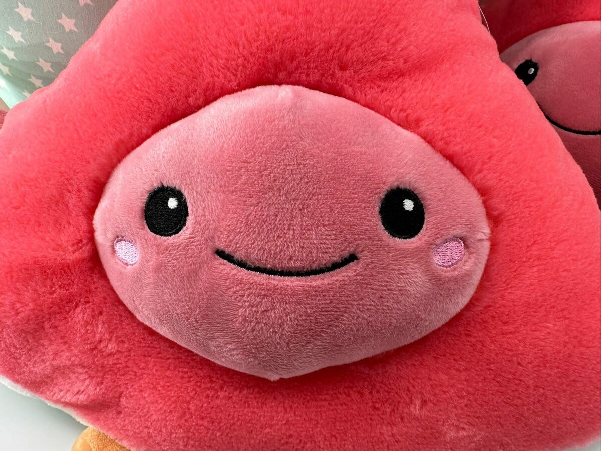 Bild 3 von soma Kuscheltier kinder kuschelkissen kuschelkissen flauschig mit füllung 30 cm, kinder kuschelkissen kuschelkissen flauschig mit füllung