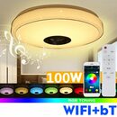 Bild 2 von Insma Deckenleuchte, Farbwechsler, 100W LED Deckenlampe bluetooth mit Lautsprecher Fernbedienung φ33cm