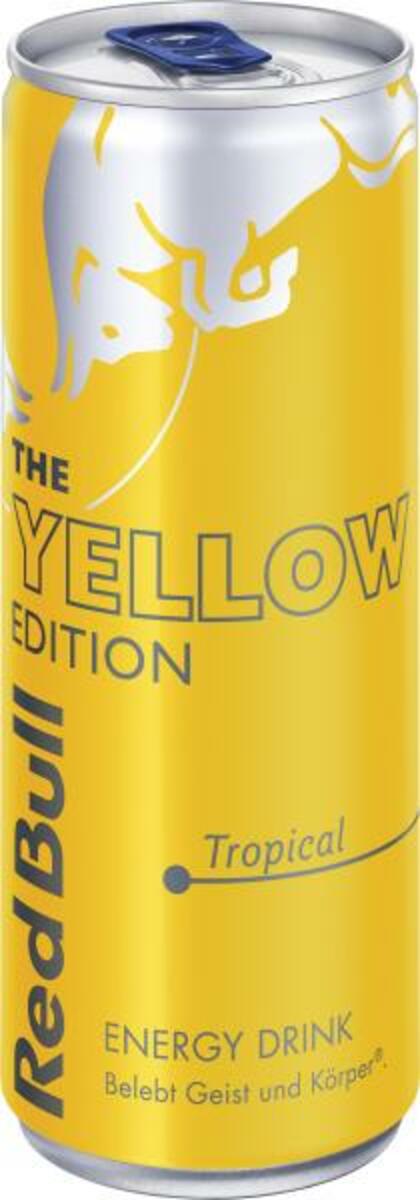 Bild 1 von Red Bull Energy Drink Yellow Edition Tropical (Einweg)