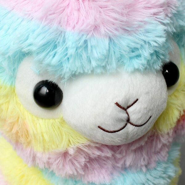 Bild 4 von Ormromra Kuscheltier Regenbogenpuppe,weiches Baby-Stofftier