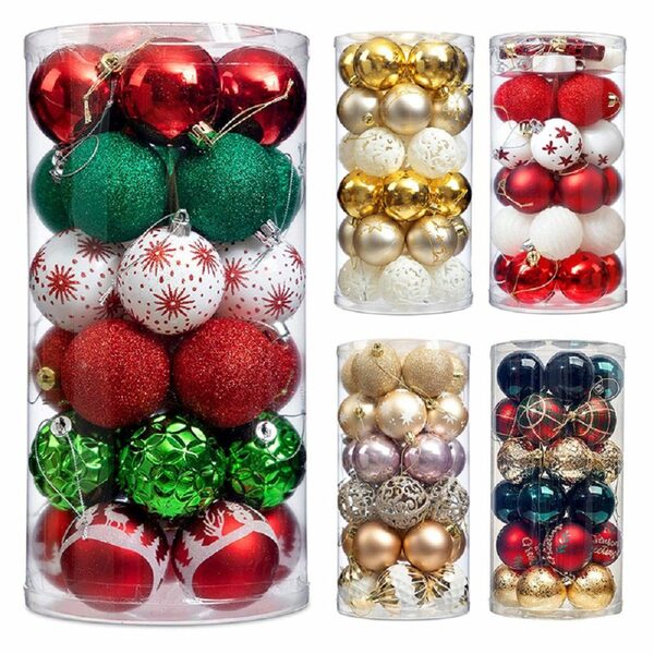 Bild 2 von autolock Weihnachtskugelständer Weihnachtsbaumkugel Weihnachtskugeln Weihnachtsdekorationen,30St