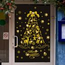 Bild 1 von Fenstersticker Weihnachten Fensterdekorationen Abnehmbare Weihnachts Wandaufkleber, Lkupro, glatt, strukturiert, wiederverwendbar