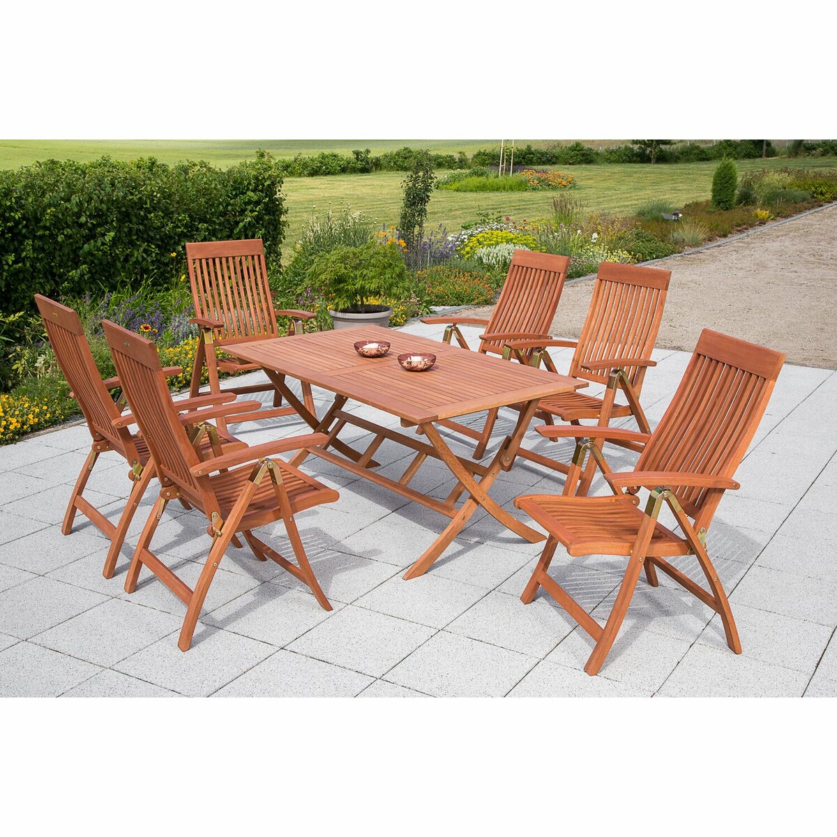 Bild 1 von Gartenmöbelgruppe Comodoro 7-teilig