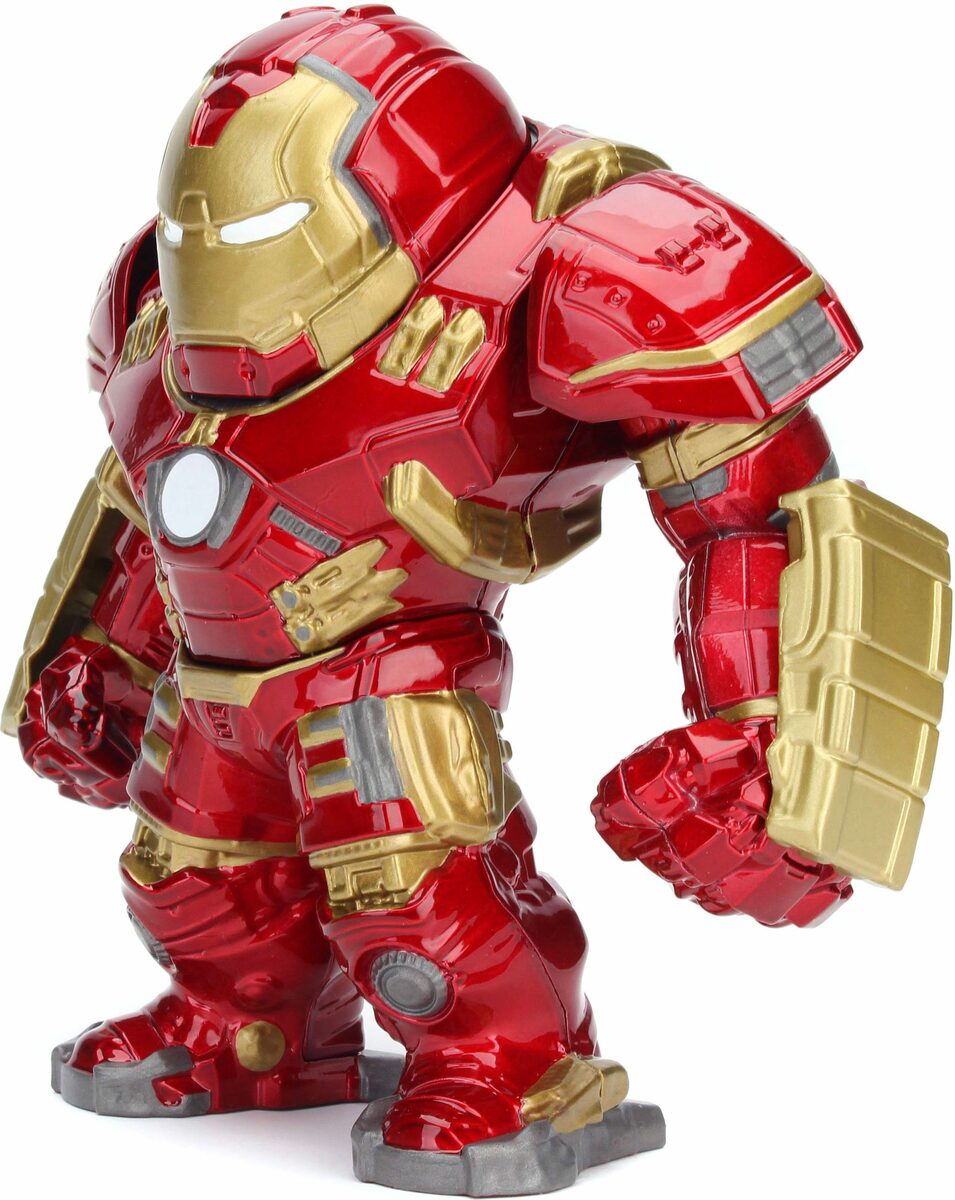 Bild 3 von JADA Actionfigur Marvel Hulkbuster + Ironman Figur, aus Metall
