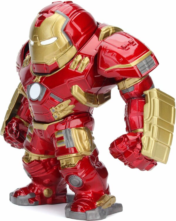 Bild 3 von JADA Actionfigur Marvel Hulkbuster + Ironman Figur, aus Metall