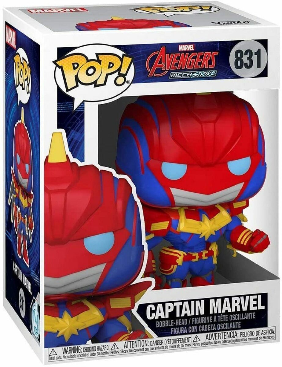 Bild 2 von Funko Actionfigur Funko POP! Marvel: Mech Strike - Captain Marvel #831