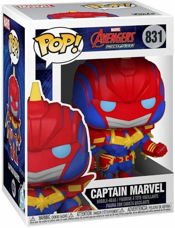 Bild 2 von Funko Actionfigur Funko POP! Marvel: Mech Strike - Captain Marvel #831