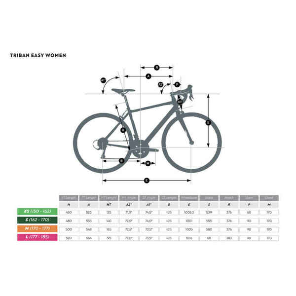 Bild 1 von Refurbished - Damen Rennrad – EDR Easy Van Rysel weiss  - SEHR GUT