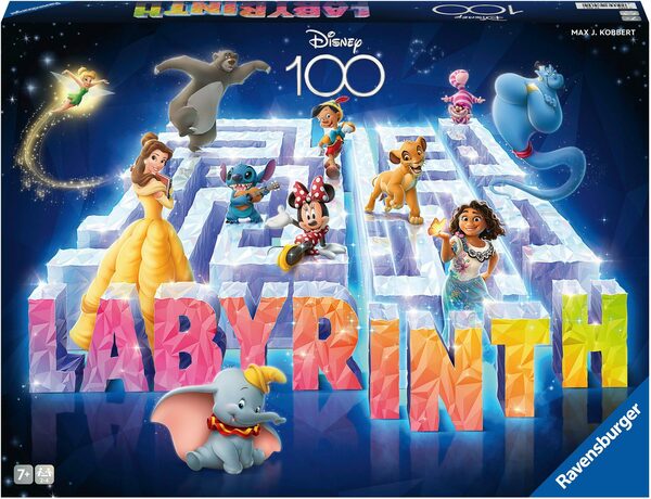 Bild 1 von Ravensburger Spiel, Familienspiel Disney 100 Labyrinth, FSC® - schützt Wald - weltweit; Made in Europe