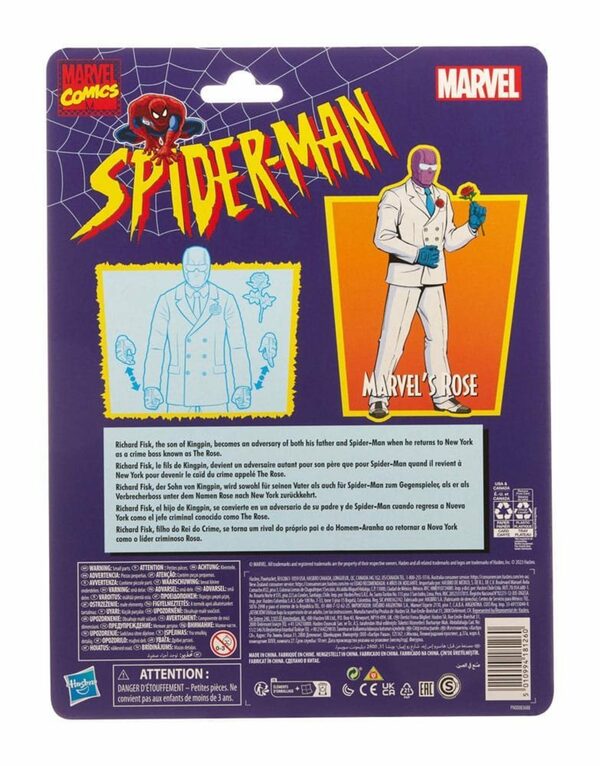 Bild 1 von Hasbro Actionfigur Spider-Man Marvel Legends Retro Collection Marvel's Rose 15 cm