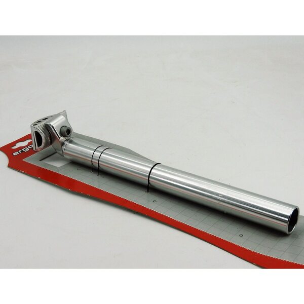 Collier De Selle Ergotec 63818001 - Pour Tube De Selle 27.2 Mm Et Tube De Cadre 30.6 Mm, Aluminium Argenté