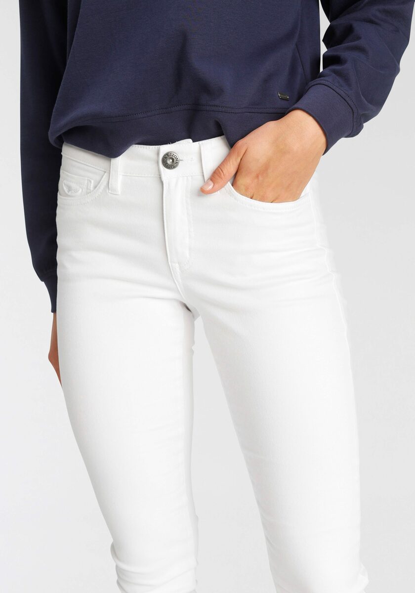 Bild 4 von Arizona Bootcut-Jeans Baby-Boot Mid Waist