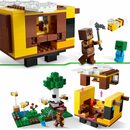 Bild 4 von LEGO® Konstruktionsspielsteine Das Bienenhäuschen (21241), LEGO® Minecraft, (254 St), Made in Europe