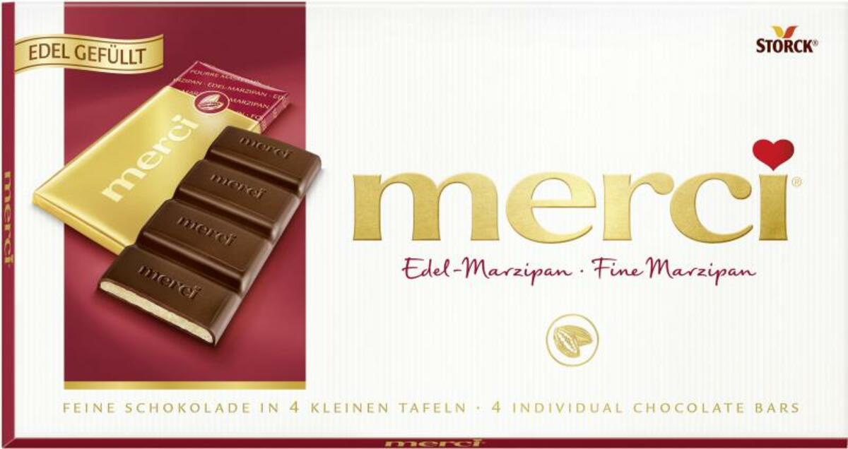 Bild 1 von Merci Tafel Edel-Marzipan